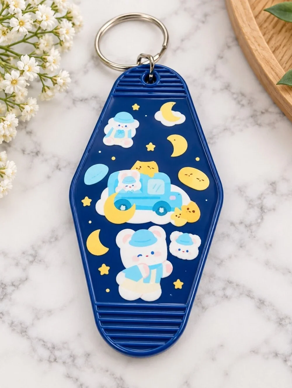 Blue Keychain